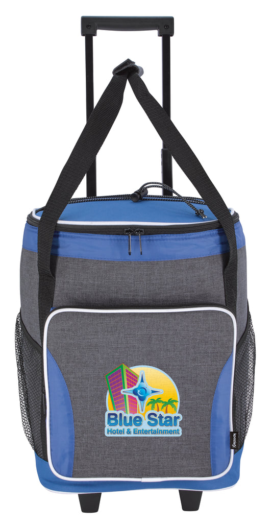 Two-Tone Tailgate Rolling Cooler