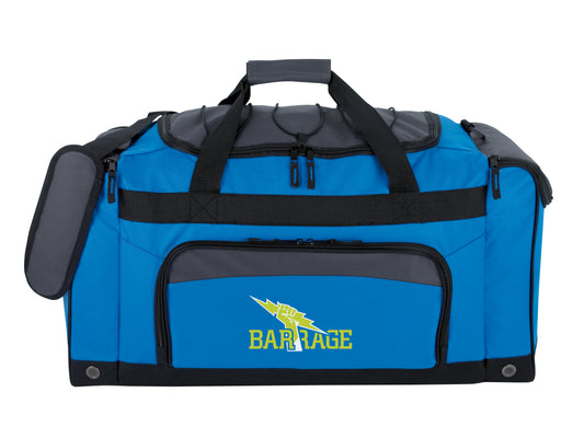 Custom logo Bungee Top Duffel