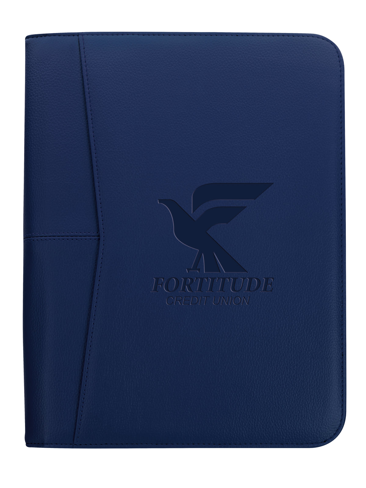Custom logo Arrow Zippered Padfolio