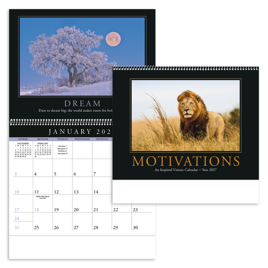 Custom logo Motivations Calendar