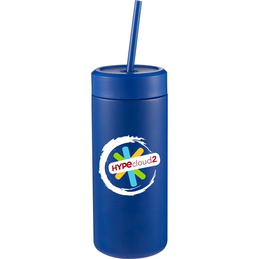 Custom logo Sol Tonal Straw Tumbler 20oz
