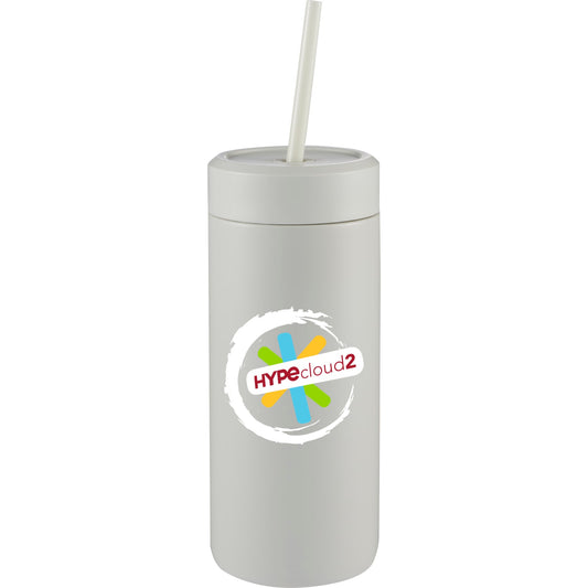 Custom logo Sol Tonal Straw Tumbler 20oz