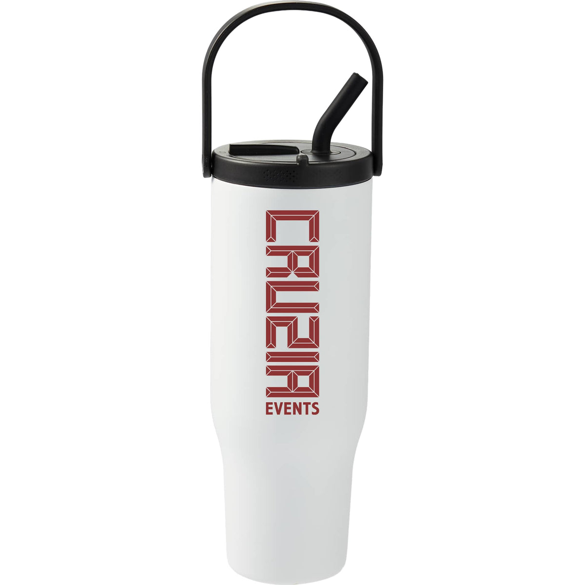 Custom logo Trinity Recycled Straw Leak proof Tumbler 30oz