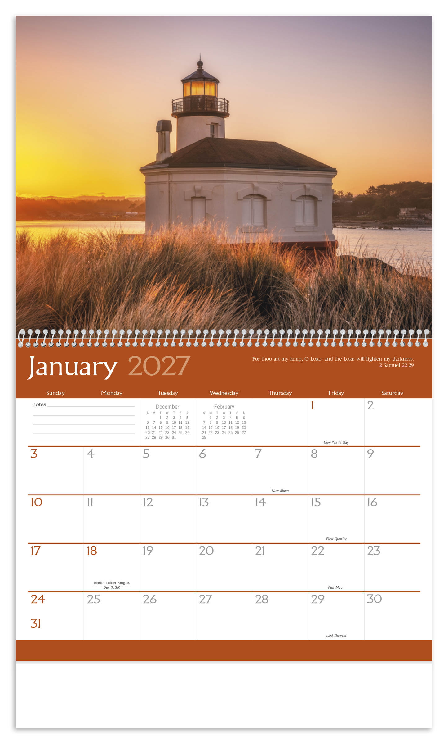 Religious Inspirations Calendar