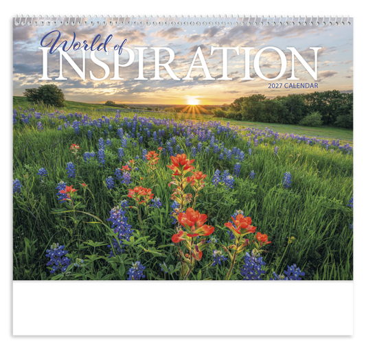 Custom logo World of Inspiration Calendar