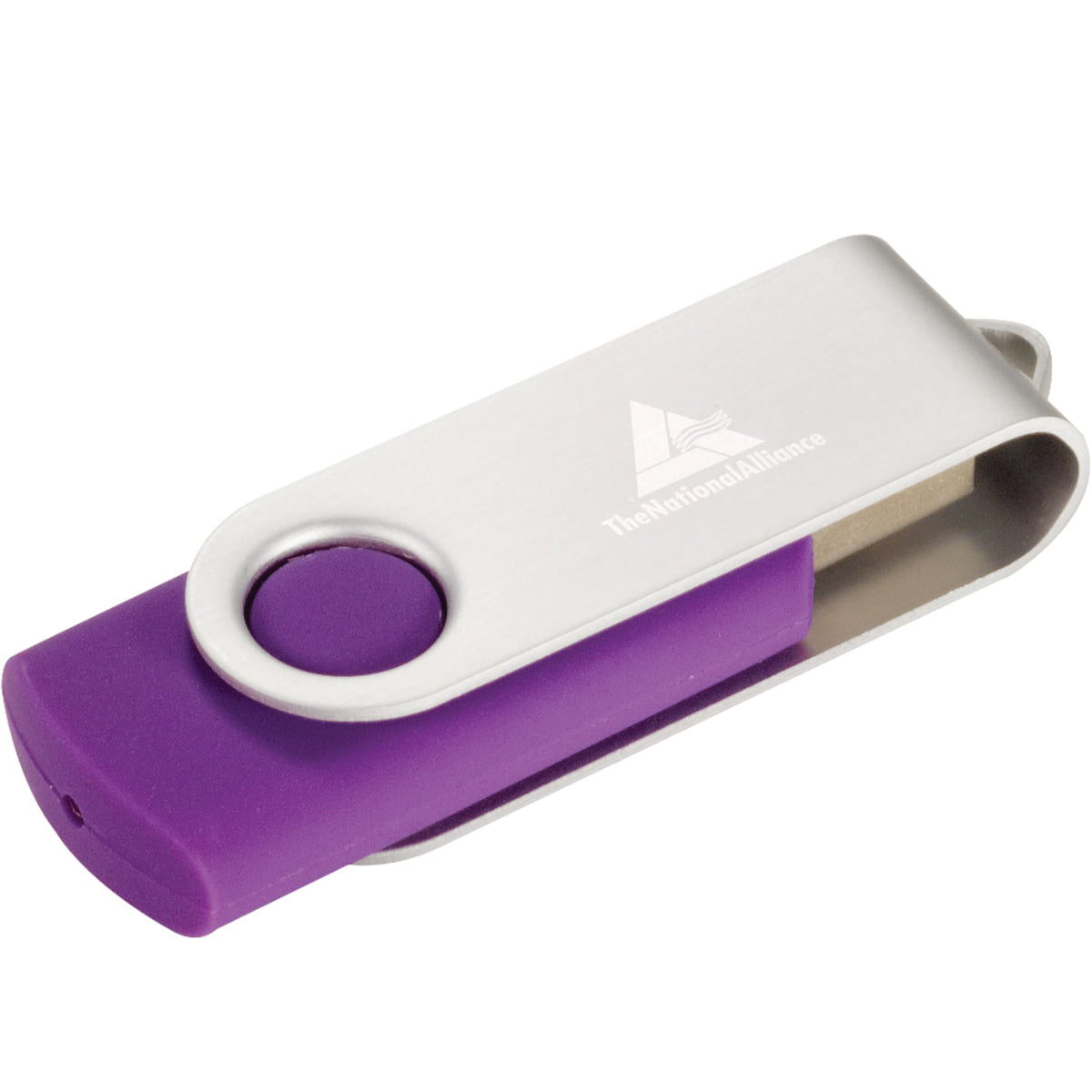 Custom logo Rotate Flash Drive 2GB