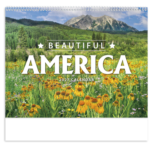 Custom logo Beautiful America Calendar