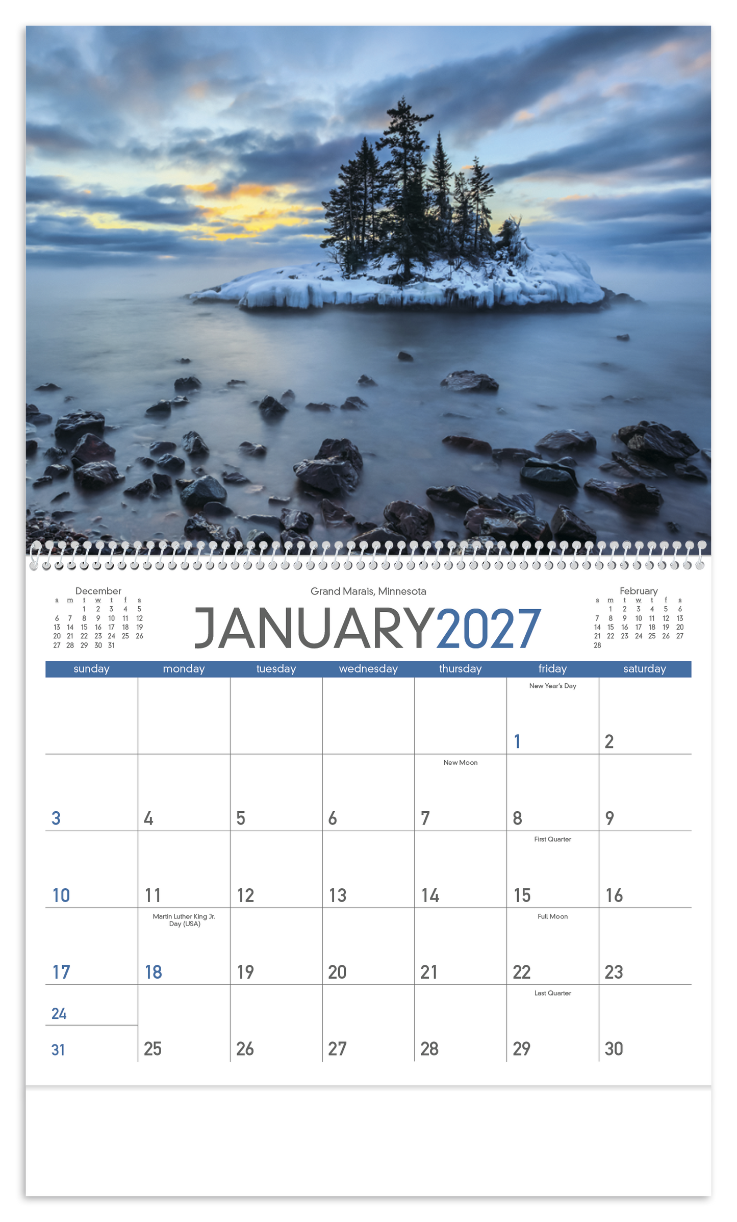 Beautiful America Calendar