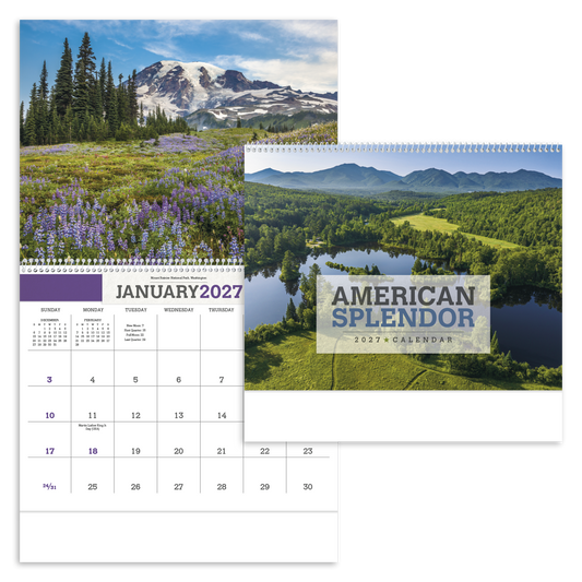 Custom logo American Splendor Calendar