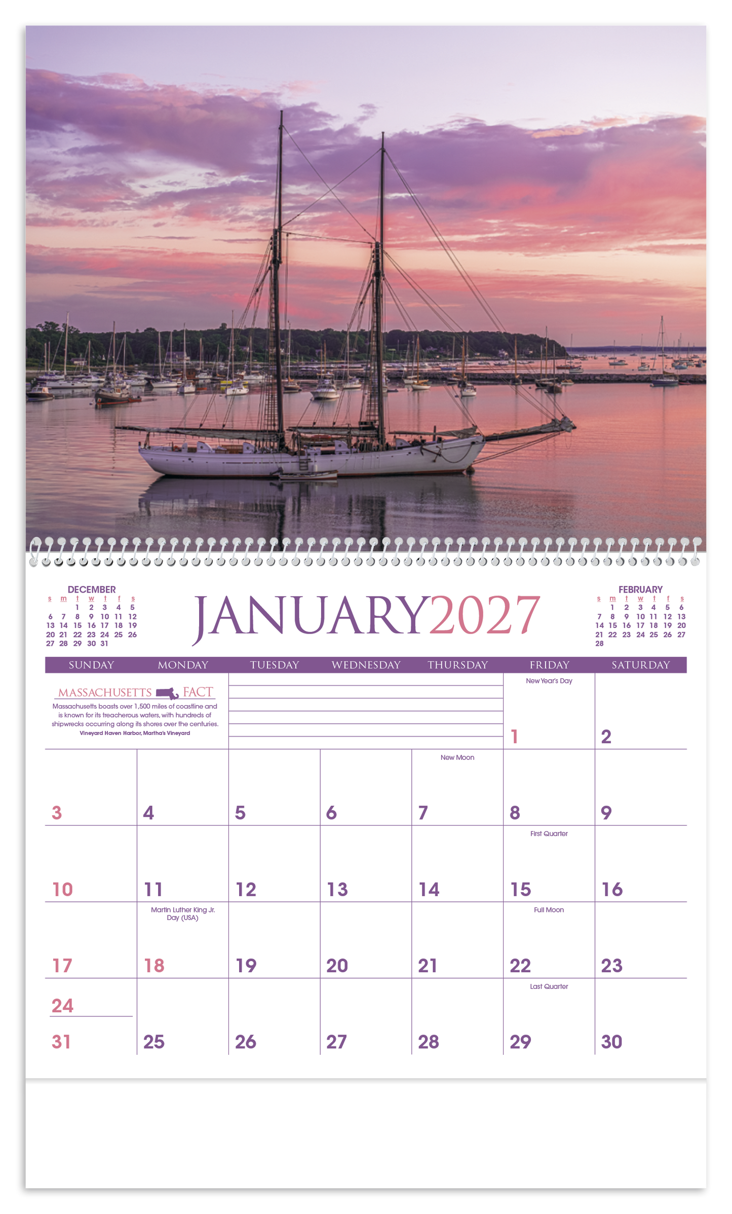 New England Calendar
