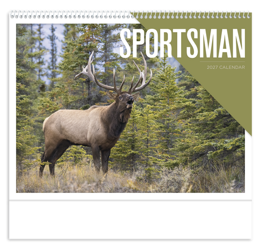 Custom logo Sportsman Calendar