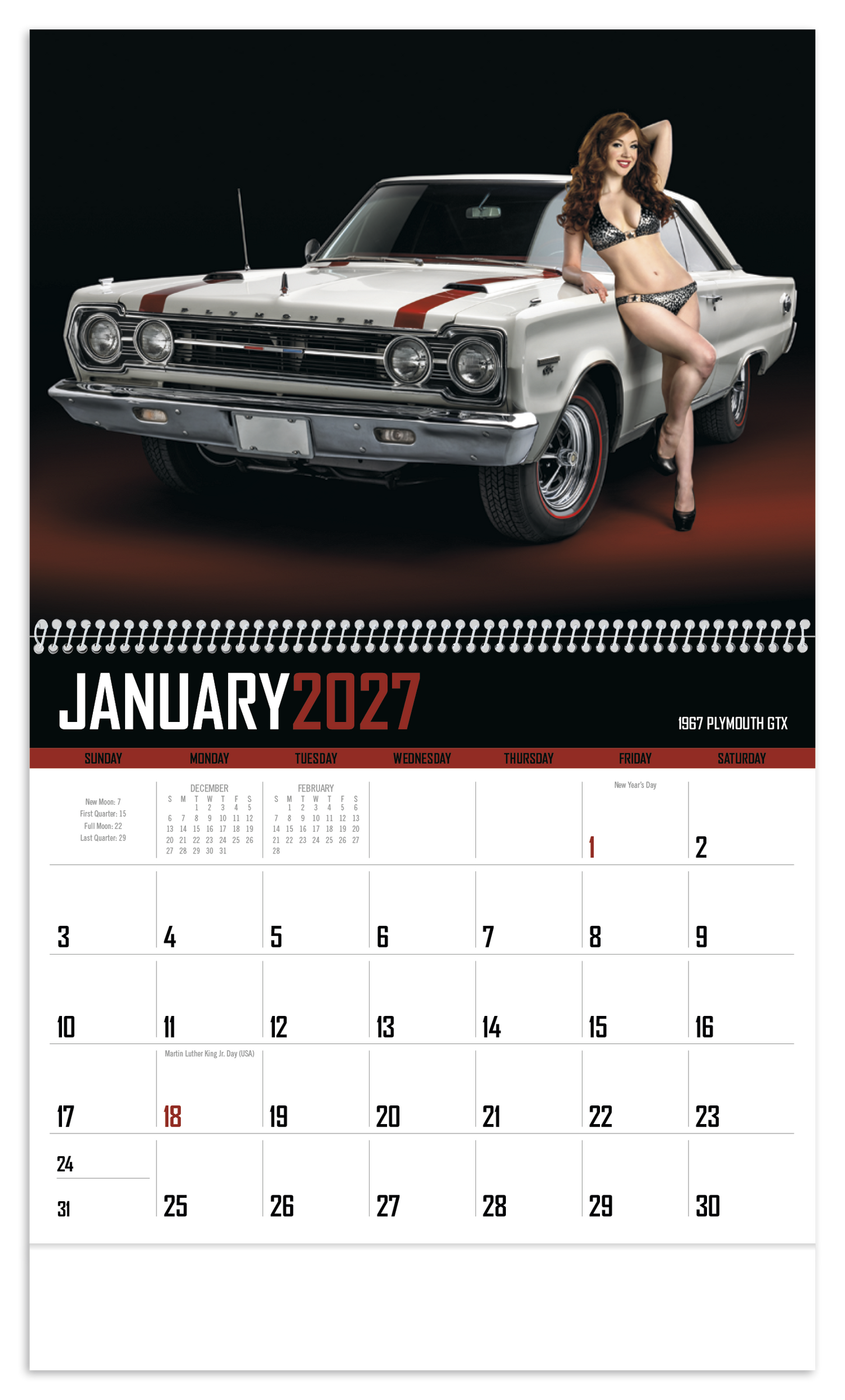 American Muscle Calendar