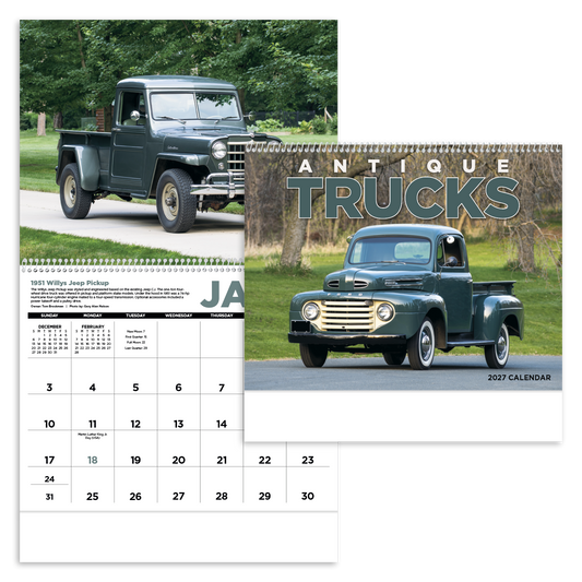 Antique Trucks Calendar