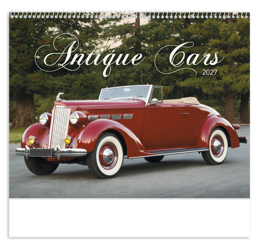 Custom logo Antique Cars Calendar