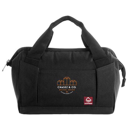 Custom logo Wolverine 13 inch 14 pocket Tool Bag