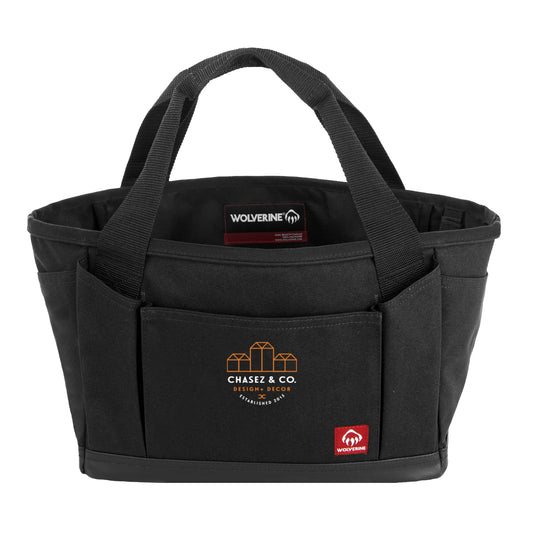 Custom logo Wolverine 13" 17-Pocket Tool Tote