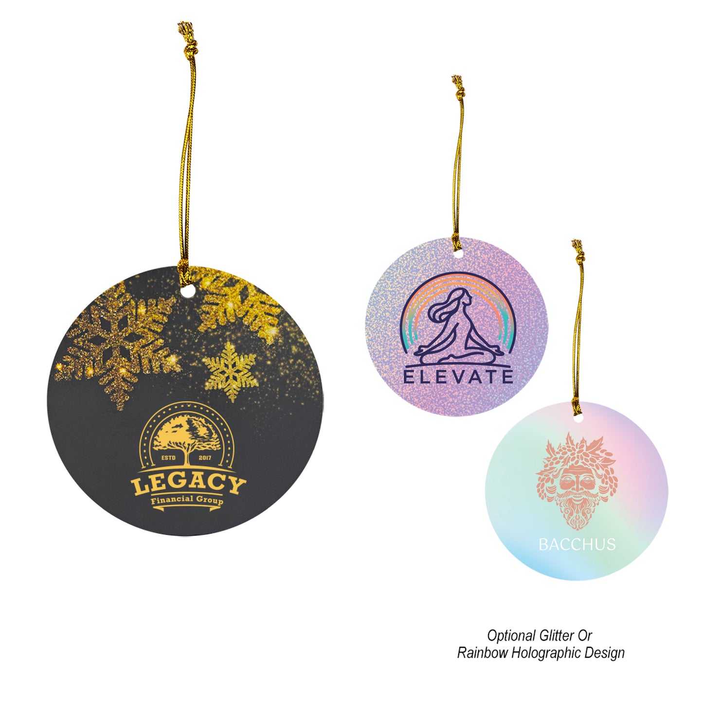 Acrylic Ornament - Circle