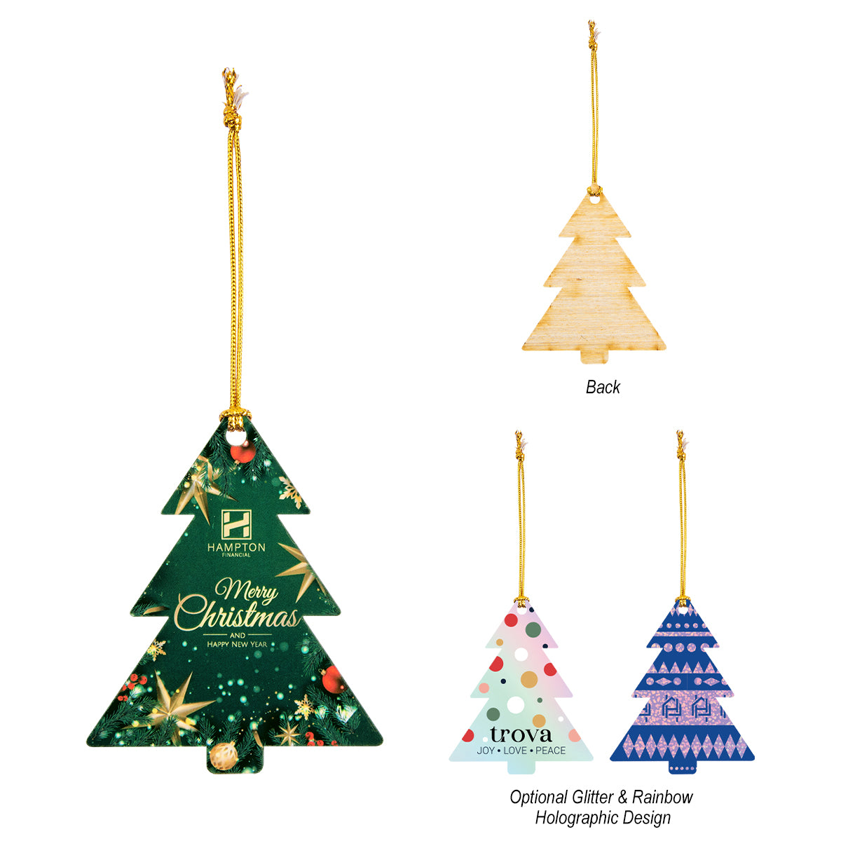 Wood Ornament - Custom Shape