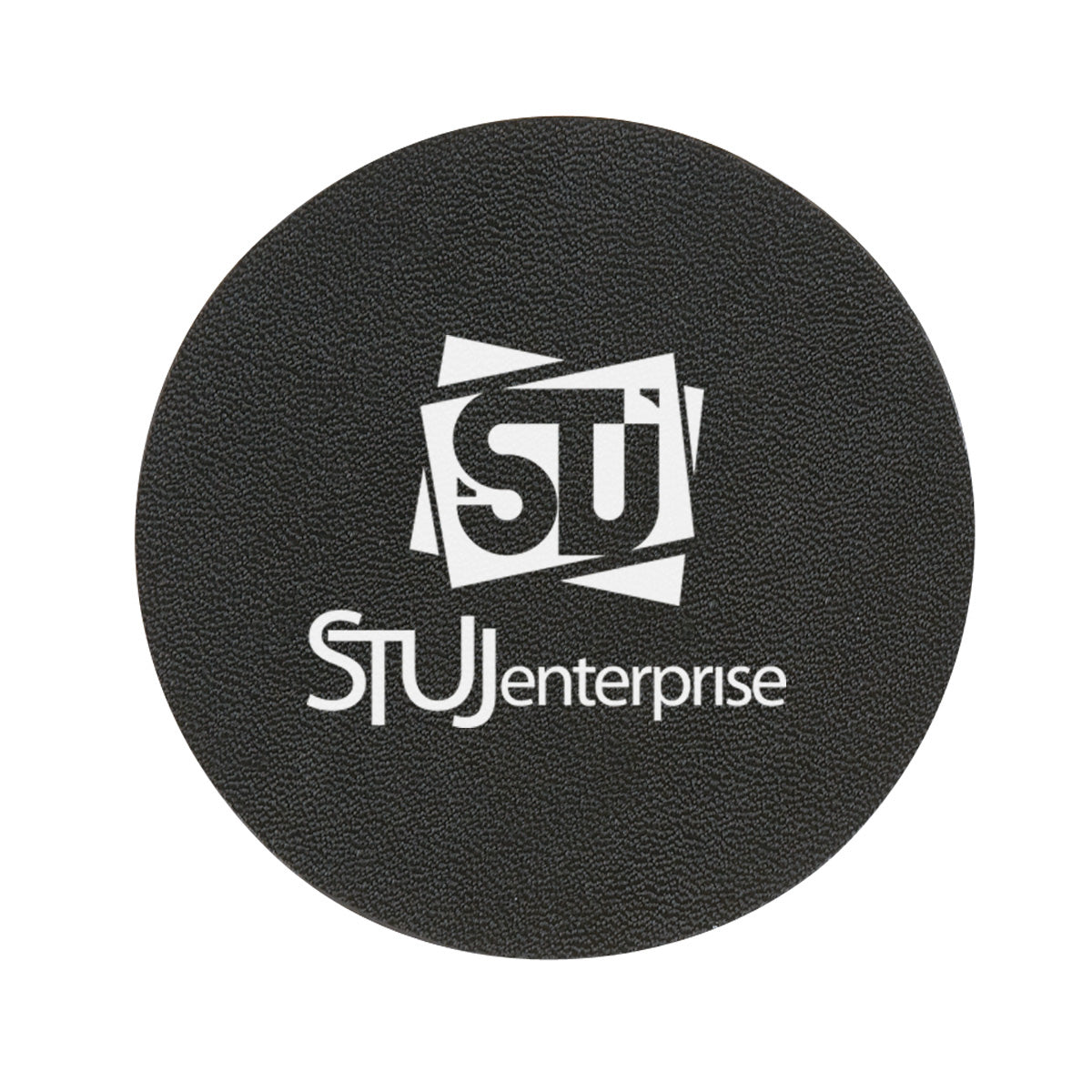 Custom logo Bonded Leather Coaster
