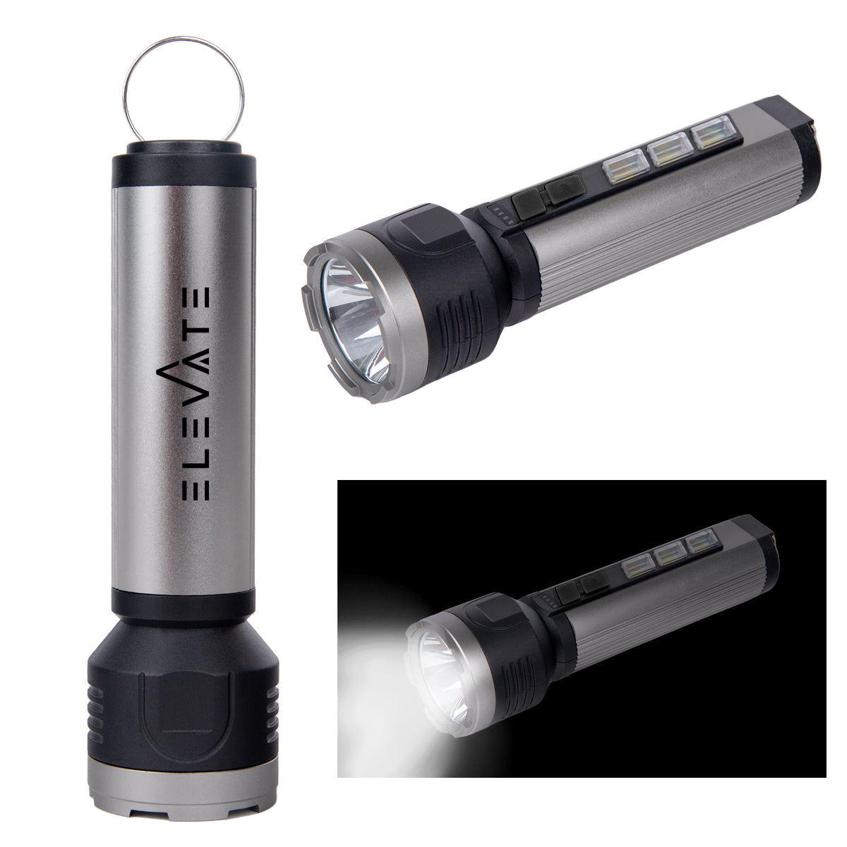 Custom logo Rechargeable LED Flashlight