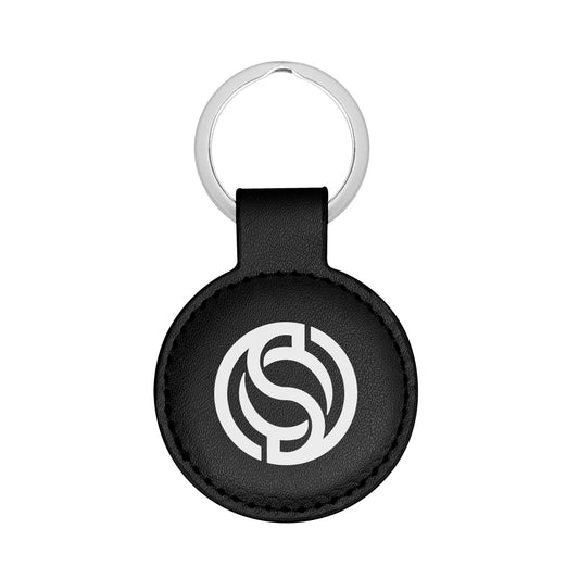 Custom logo Parker Leatherette Key Tag