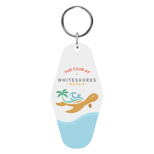 Custom logo Acrylic Motel Key Tag