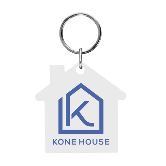 Custom logo Acrylic Key Tag - House