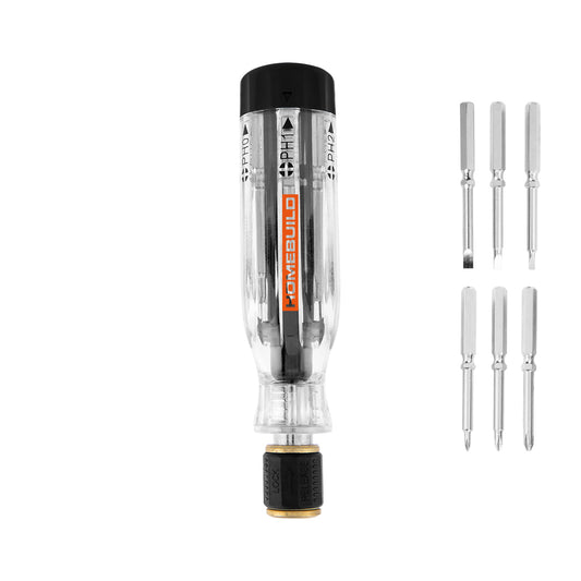 Custom logo 6-In-1 Quick Release Screwdriver
