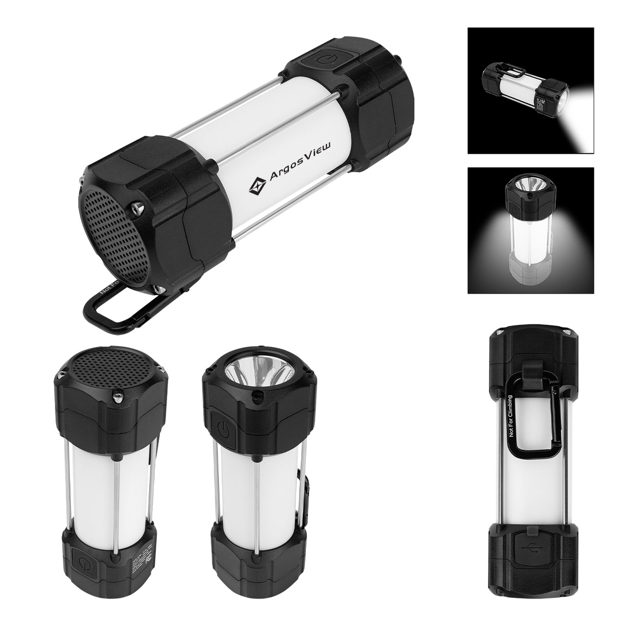Custom logo Canyon COB Lantern with Speaker