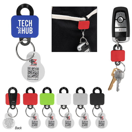 Custom logo Clipster Key Tag