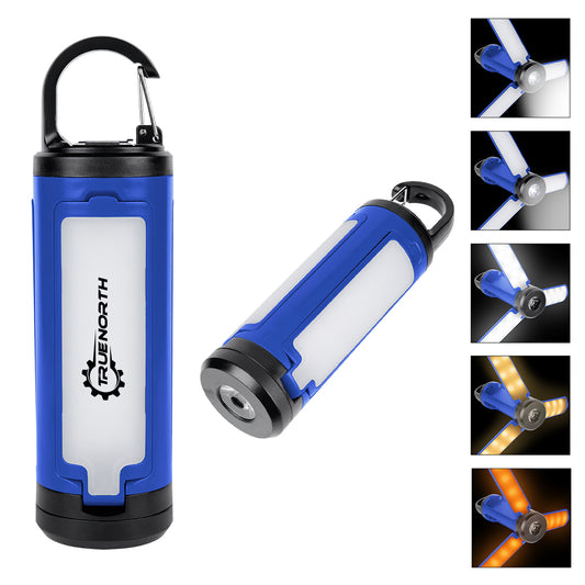 Custom logo LED Multi-Function Rechargeable Lantern With Carabiner