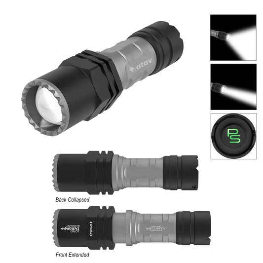 Custom logo Police Security Flashlights® Long Throw Flashlight