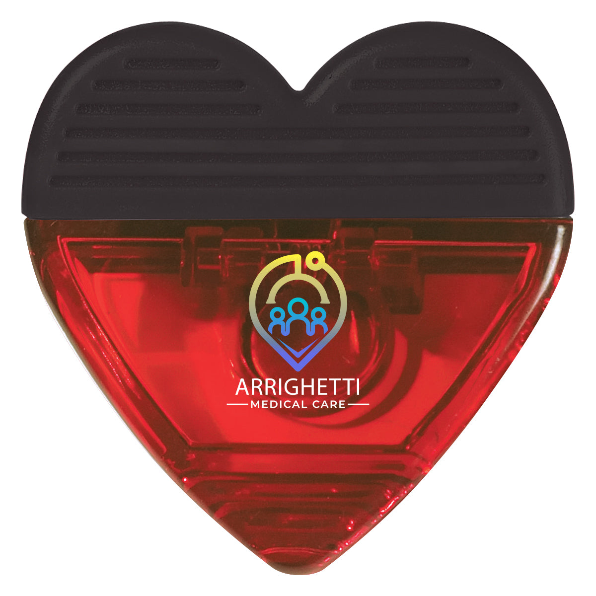Custom logo Heart Shape Clip