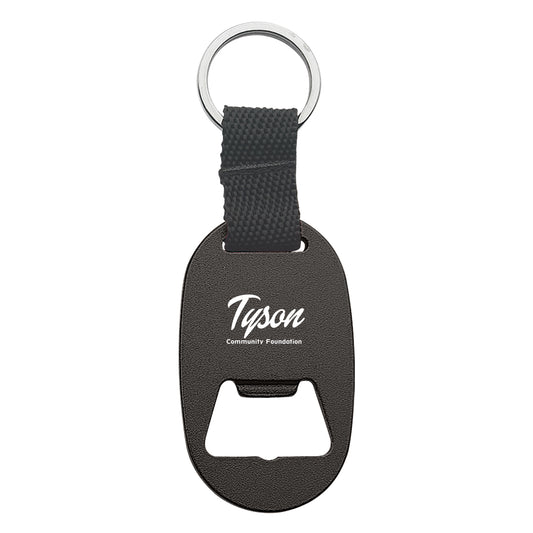 Custom logo Metal Key Tag With Bottle Opener