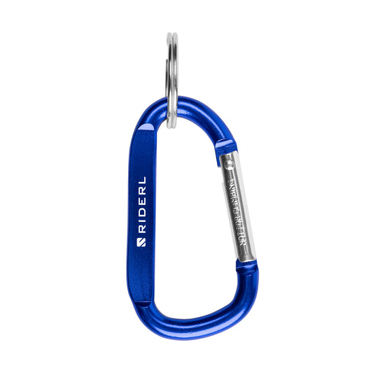 Custom logo 6mm Carabiner With Split Ring