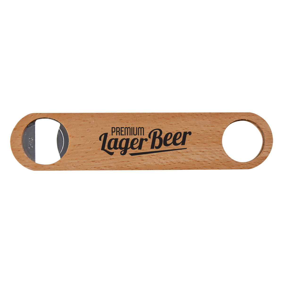 Custom logo Large Wood Bottle Opener