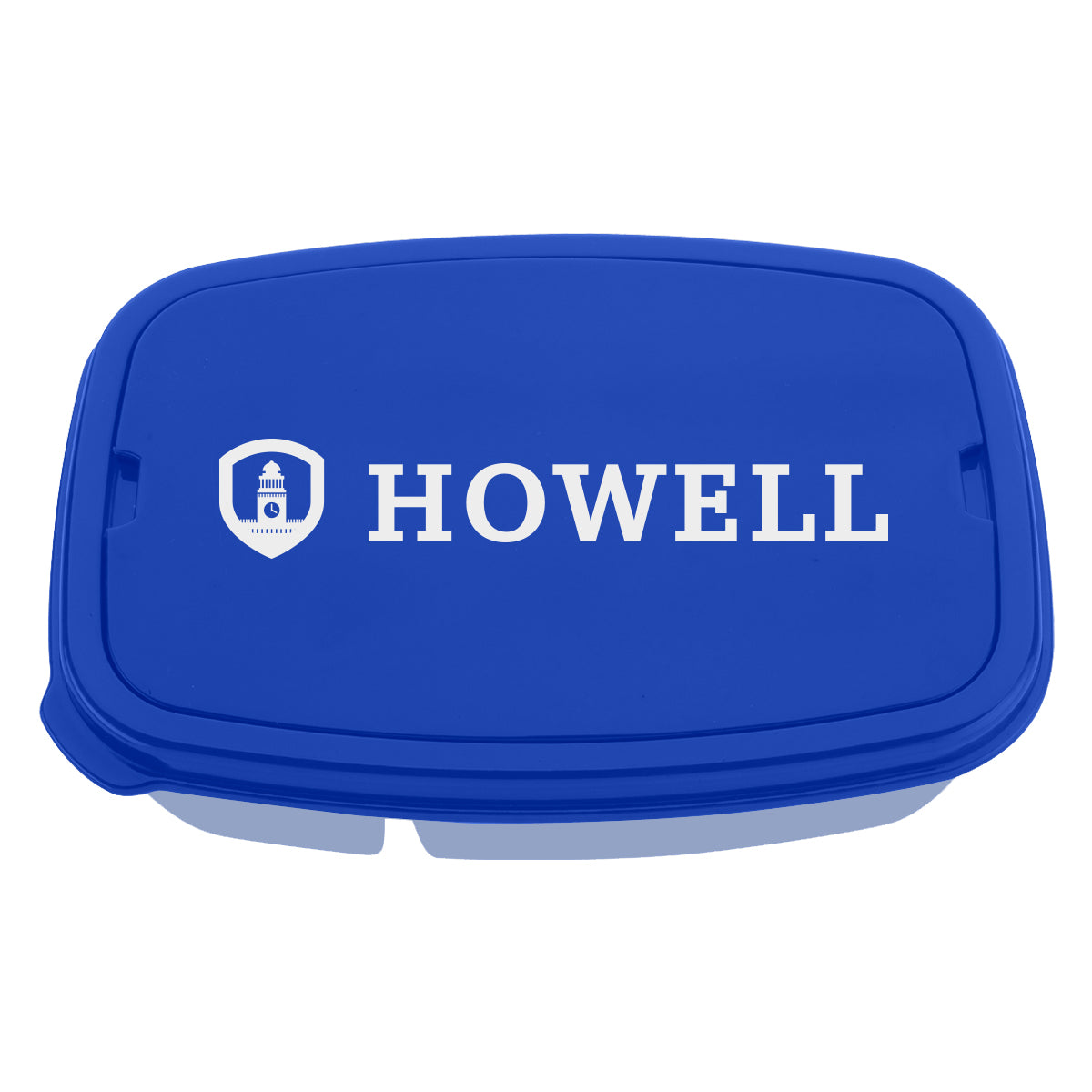 Custom logo 2-Section Lunch Container