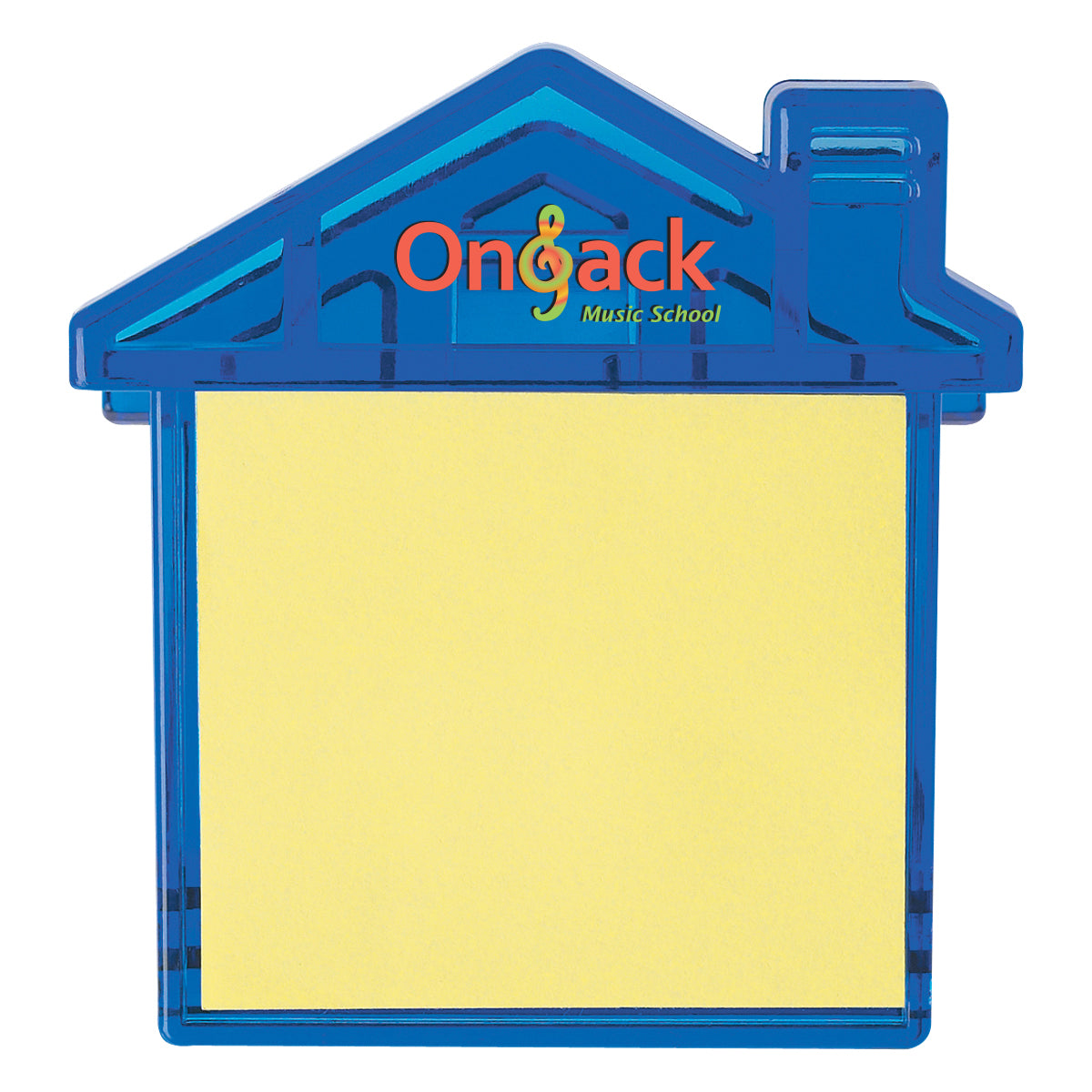 Custom logo House Clip With Sticky Notes