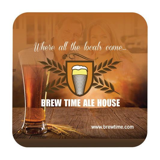 Custom logo Square Paper Coaster