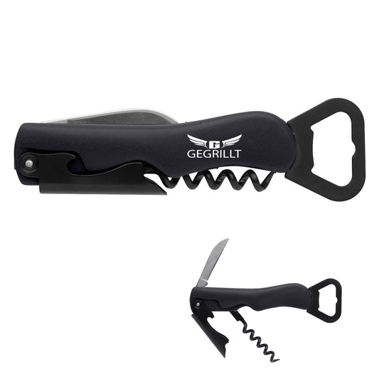 Custom logo 4-In-1 Waiter's Knife