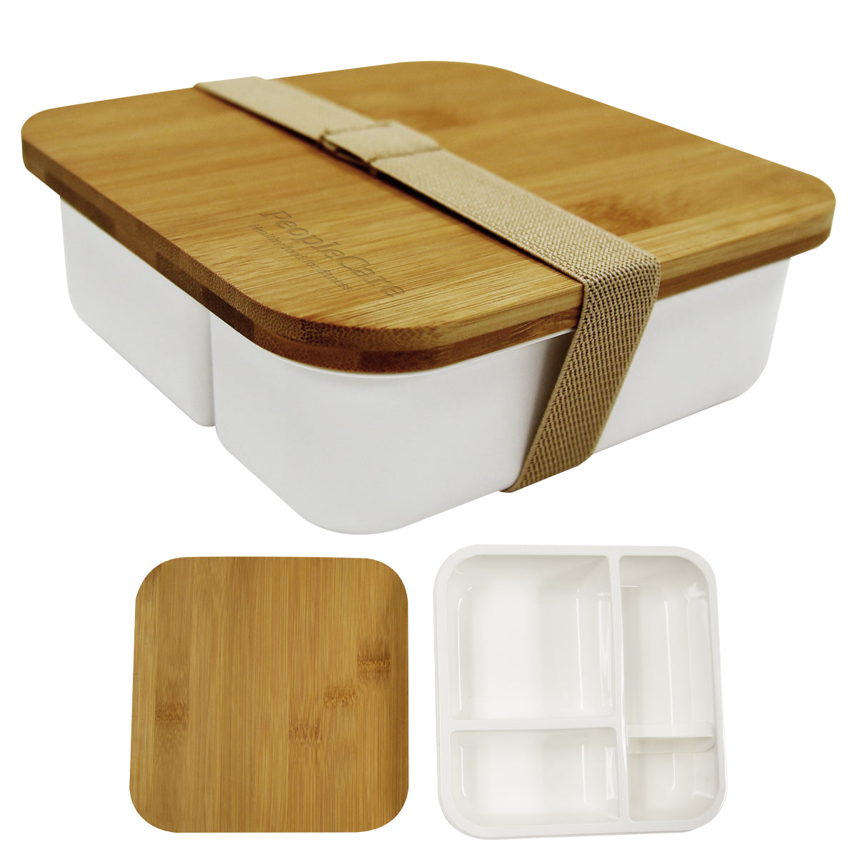 Custom logo Square Meal Bento Box