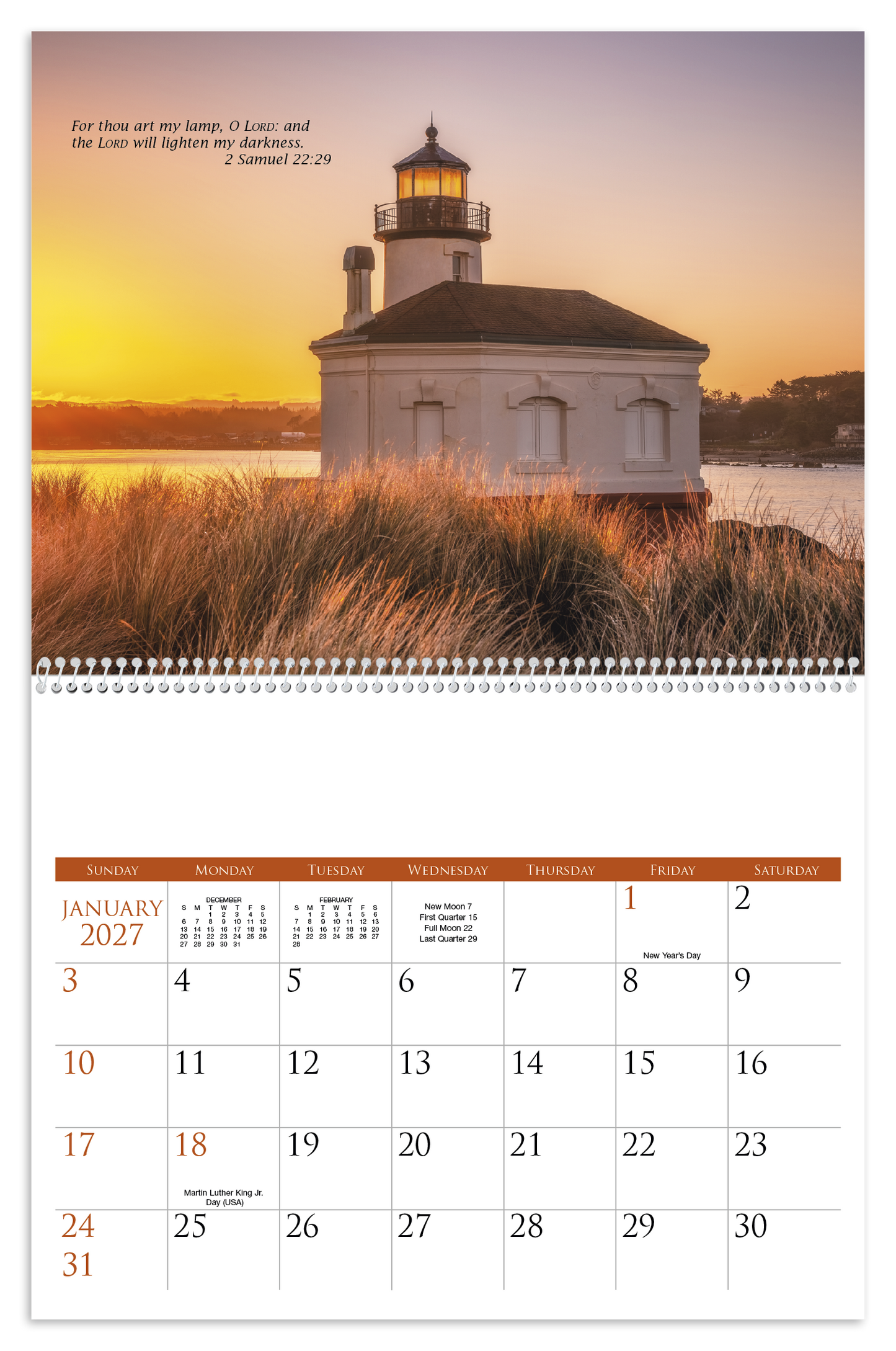 Bible Passages Calendar
