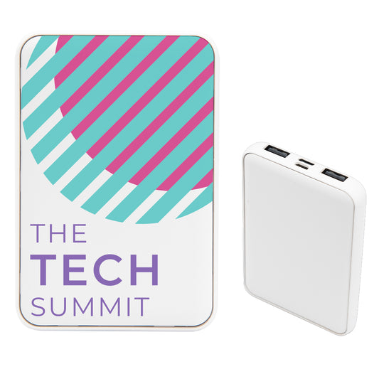 Custom logo 5,000 mAh RPET Power Bank
