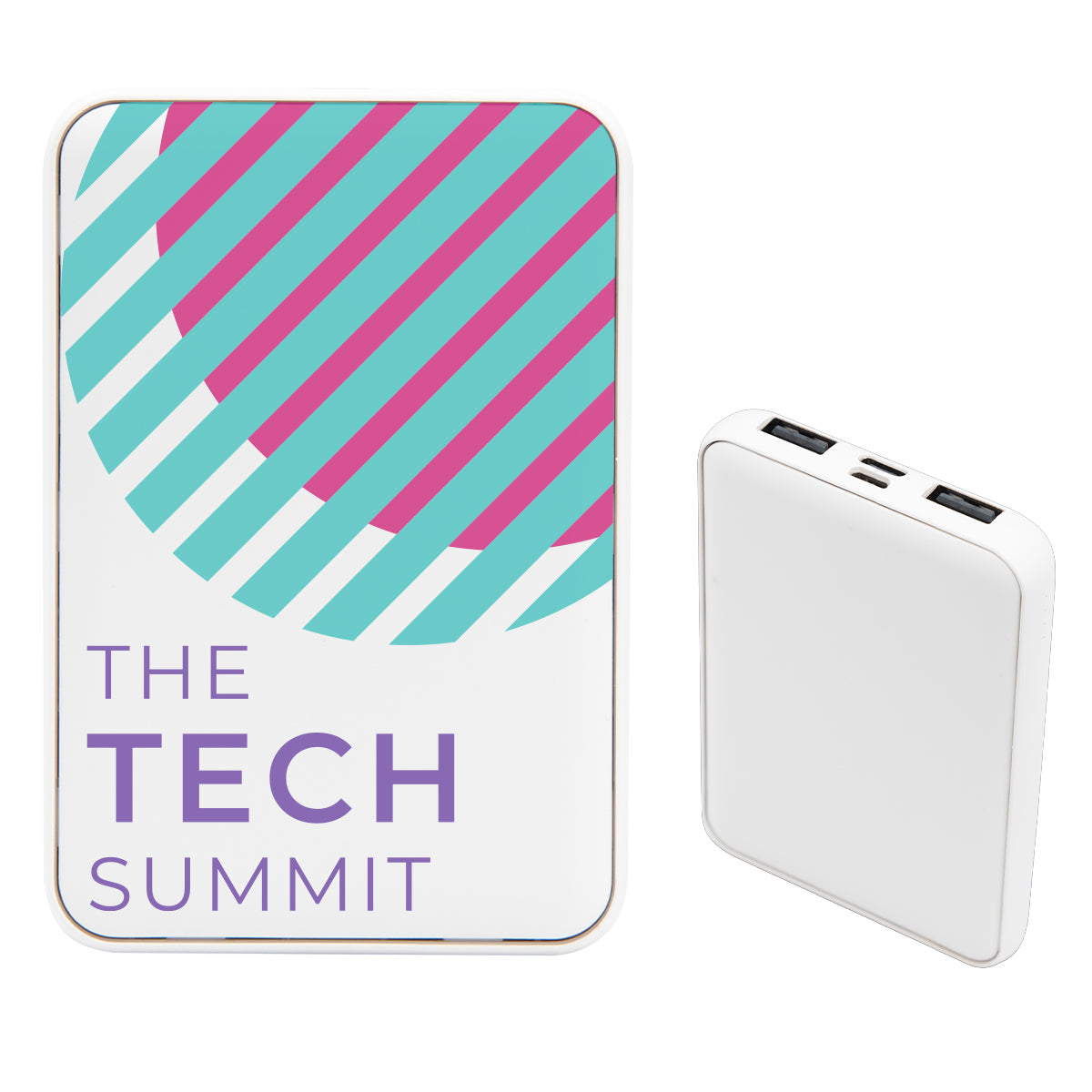 Custom logo 5,000 mAh RPET Power Bank