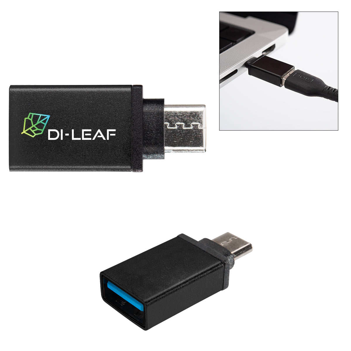 Custom logo USB-A To Type-C Adapter