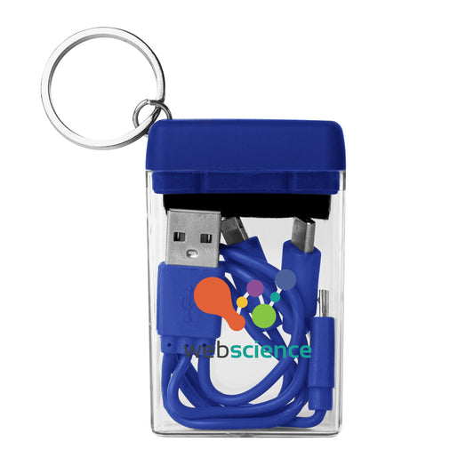 Custom logo 4-In-1 Charging Cable & Screen Cleaner Set