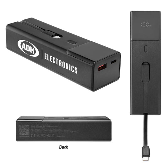 Custom logo 10,000 mAh Super Charge 100W Laptop Power Bank