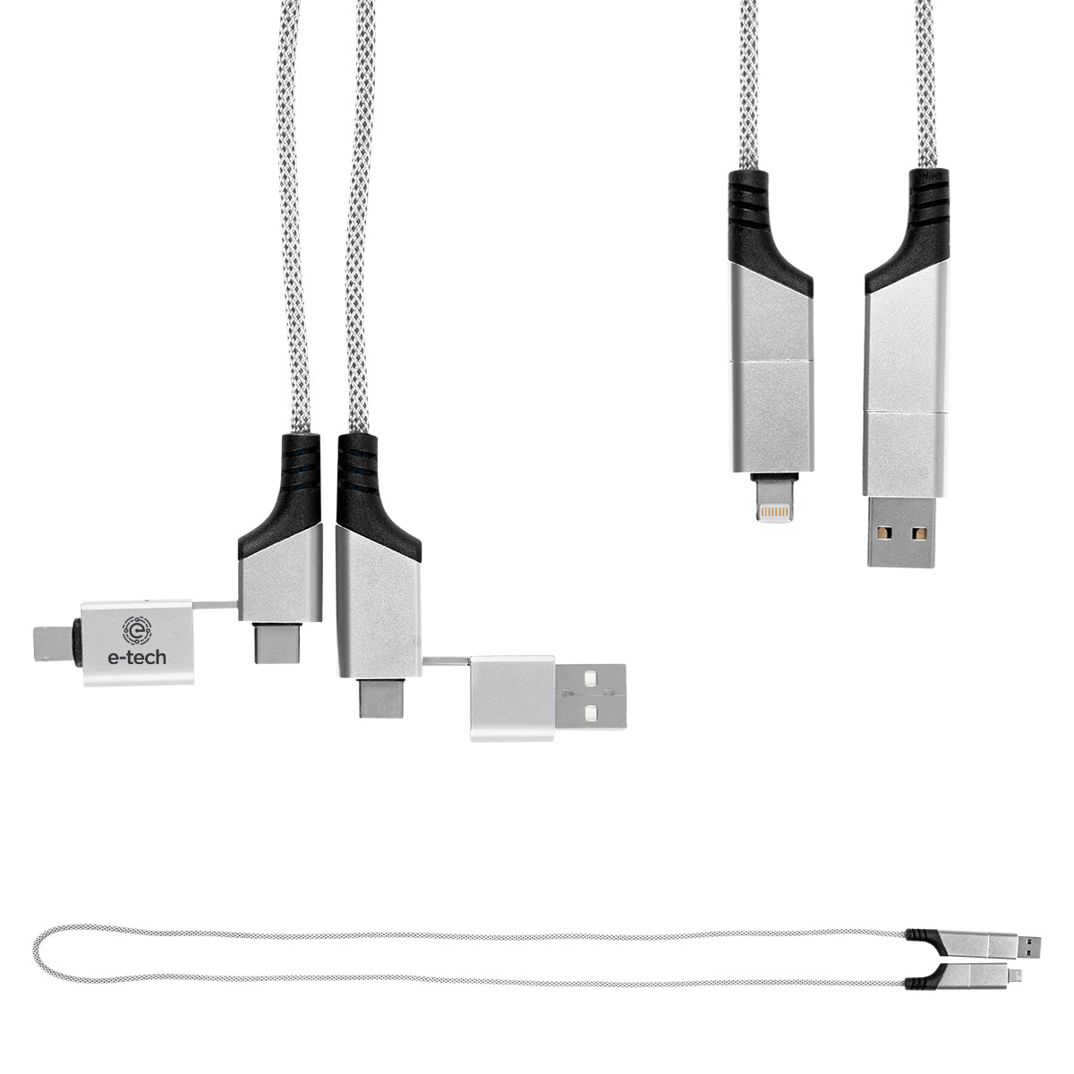 Custom logo 3' 60W Quick Charge Cable