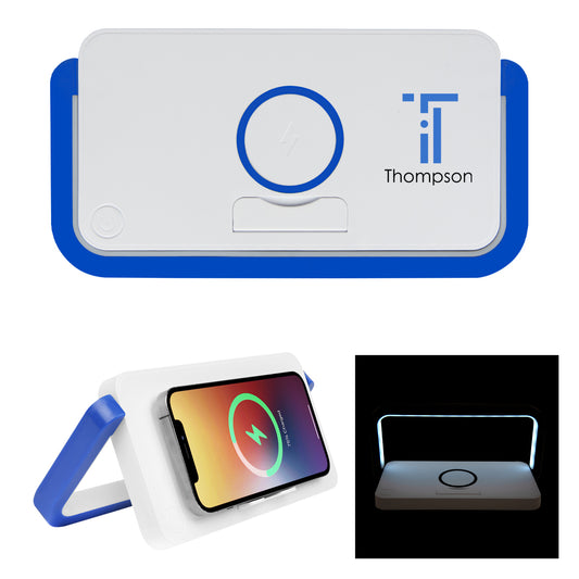 Custom logo Desktop Reading Lamp Wireless Charger