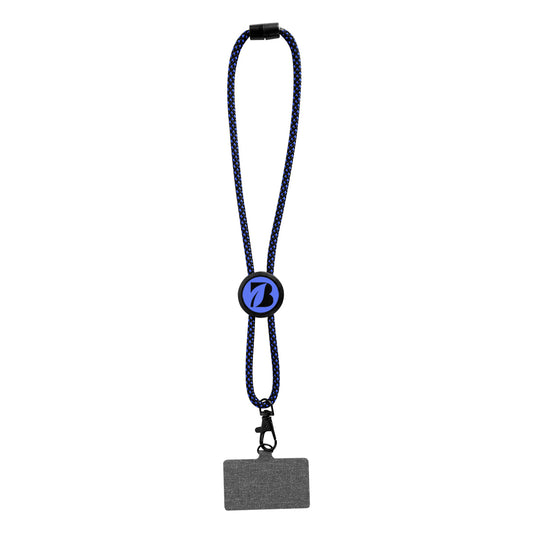 Custom logo rPET Phone Tether Wristlet